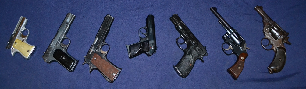 All of my handguns